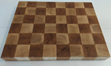 Cherry & Maple Checkerboard