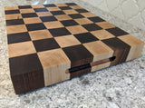 Walnut & Maple Checkerboard